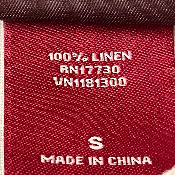 Merona Women’s Linen Trousers Wide Leg White Size 2 - Picture 7 of 7